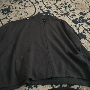 White House Black Market Poncho Sweater